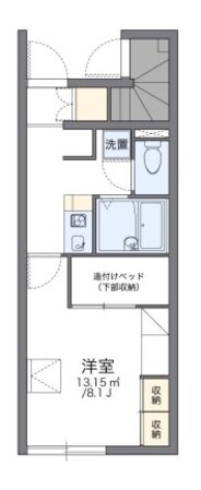 レオパレスアンジェラの物件間取画像